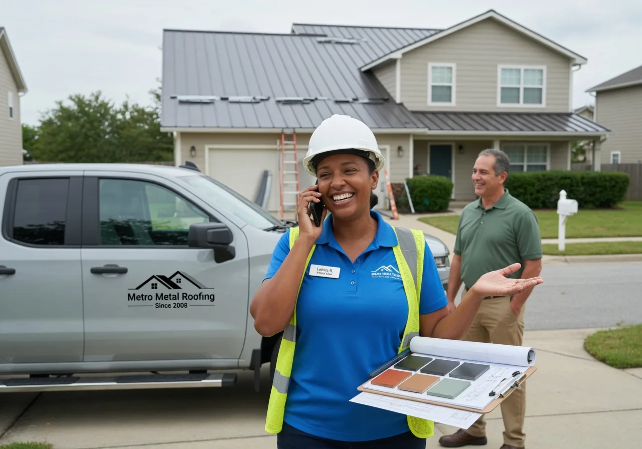 Storm Damage Metal Roof Repair in East Schodack, NY